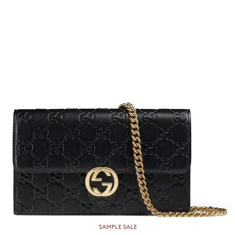 gucci signature wallet in blue|Gucci signature wallet on chain.